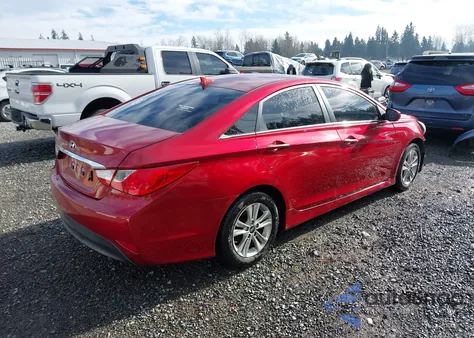 2014 Hyundai Sonata Gls z USA, uszkodzony, nr VIN 5NPEB4AC3EH831941